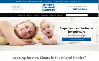 Whitesdiscountcarpet.com Screenshot 2024-05-15 02:43:52