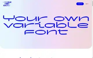 Variablefontcourse.com Screenshot 2024-07-01 05:53:34
