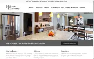 Holcombcabinetry.com Screenshot 2024-05-16 01:29:48