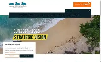 Islandconservation.org Screenshot 2024-07-01 21:45:14