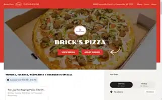Brickspizzacentreville.com Screenshot 2024-05-15 15:30:15
