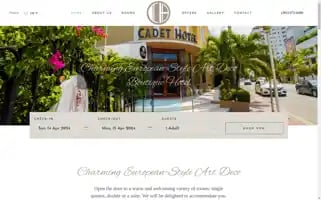 Cadethotel.com Screenshot 2024-04-14 08:52:01