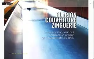Clarion-couverture-zinguerie.fr Screenshot 2024-05-21 21:32:34