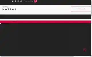 Sixcrhotelnatraj.com Screenshot 2024-04-17 06:36:08