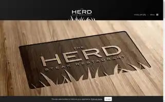 Theherdrestaurant.co.uk Screenshot 2024-07-04 18:49:00