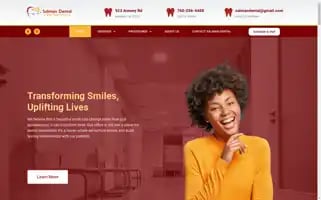 Salmandental.com Screenshot 2024-07-05 18:40:53