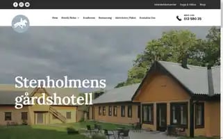 Stenholmensgardshotell.se Screenshot 2024-04-26 10:35:07