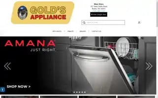 Shopgoldsappliance.com Screenshot 2024-05-16 17:10:20