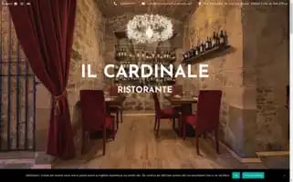 Ristoranteilcardinale.net Screenshot 2024-05-17 05:31:57