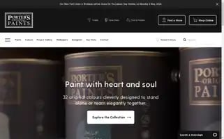 Porterspaints.com Screenshot 2024-05-13 11:13:51
