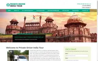 Privatedriverindiatour.com Screenshot 2024-04-26 04:49:27