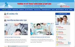 Truongtrungcapktcnlequydon.edu.vn Screenshot 2024-06-25 17:41:17