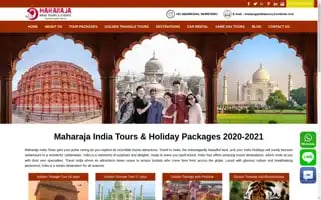 Maharajaindiatours.com Screenshot 2024-04-17 10:15:22