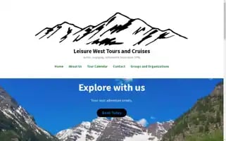 Leisurewesttours.com Screenshot 2024-04-15 14:21:33