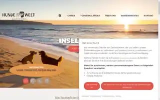 Hundewandertouren.at Screenshot 2024-04-17 10:33:48