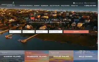 Sweetgrassvacationrentals.com Screenshot 2024-04-19 09:40:37