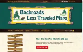 Backroadslesstraveled.com Screenshot 2024-04-17 14:38:56