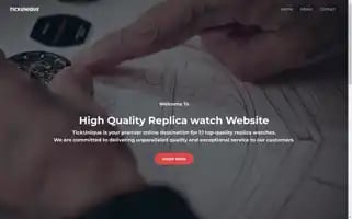 Tickunique.com Screenshot 2024-05-24 06:16:49