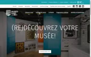 Museoparc.ca Screenshot 2024-07-01 23:04:46
