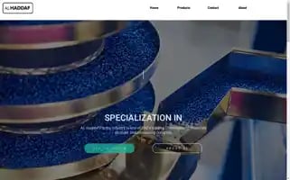 Alhaddafplastic.com Screenshot 2024-05-21 23:35:26
