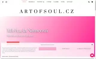 Artofsoul.cz Screenshot 2024-05-21 08:52:08