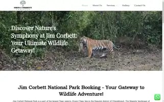 Shivacorbetttravels.com Screenshot 2024-04-17 03:27:36
