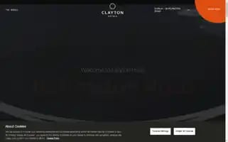 Claytonhotelburlingtonroad.com Screenshot 2024-04-25 04:54:29