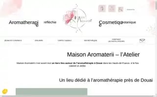 Maisonaromaterii.com Screenshot 2024-05-17 02:31:54