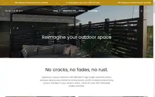 Hideawayscreens.ca Screenshot 2024-05-04 08:39:02