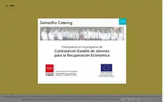 Samanthacatering.com Screenshot 2024-07-01 13:51:05