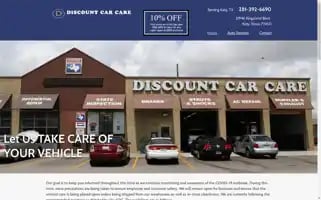 Discountcarcarekaty.com Screenshot 2024-05-09 10:22:07