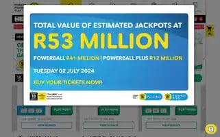 Nationallottery.co.za Screenshot 2024-06-30 13:18:47