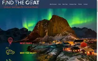 Findthegoattravel.com Screenshot 2024-04-15 13:02:35