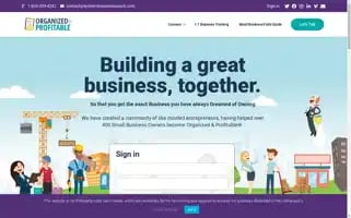 Organizedandprofitable.com Screenshot 2024-07-02 07:46:50