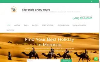 Moroccoenjoytours.com Screenshot 2024-04-24 07:36:20