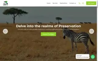 Africanwildpanaromatours.com Screenshot 2024-04-17 04:59:02