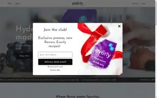 Drinkeverly.com Screenshot 2024-05-05 14:01:39