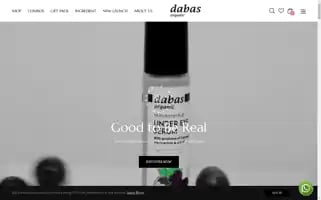 Dabasorganic.com Screenshot 2024-05-04 09:44:59