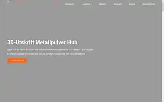 Met3dp.se Screenshot 2024-05-28 15:51:54