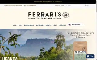 Ferrariscoffee.co.uk Screenshot 2024-05-04 21:22:51