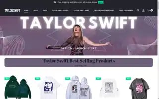 Taylorswiftmerchstore.net Screenshot 2024-05-28 22:43:25
