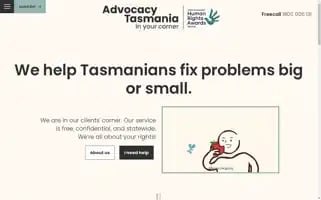 Advocacytasmania.org.au Screenshot 2024-06-29 01:39:25