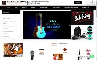 Theguitarstore.com.my Screenshot 2024-05-14 09:06:48