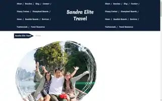 Sandraelitetravel.com Screenshot 2024-04-17 16:56:37