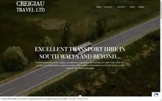 Creigiautravel.co.uk Screenshot 2024-04-17 17:23:21