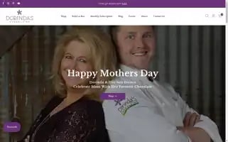 Dorindaschocolates.com Screenshot 2024-05-05 21:19:21