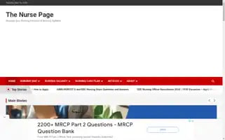 Thenursepage.com Screenshot 2024-05-14 10:10:00