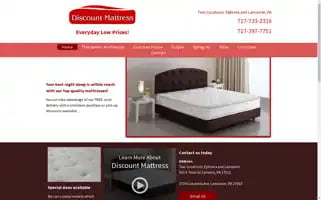 Discountmattresslancaster.com Screenshot 2024-05-09 10:30:41