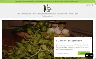 3sonsfoods.com Screenshot 2024-05-05 16:54:20