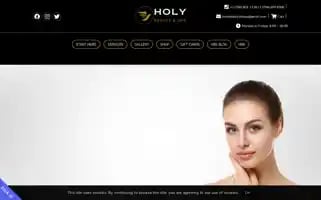 Holybeautyandspa.com Screenshot 2024-05-17 07:40:21